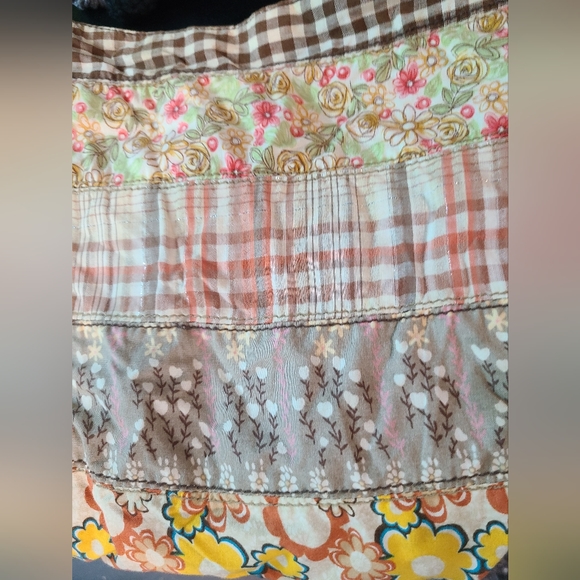 ☀ Floral Patchwork Hobo Bag - Picture 11 of 11